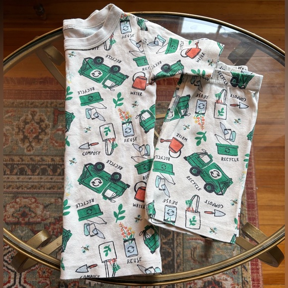 Hanna Andersson Other - Hanna Andersson | Recycle Short John Pajama Set | 6-7 years